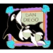 CITY OF SAN DIEGO, CA SEA WORLD KILLER WHALES PIN